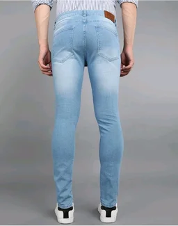 Urbano Fashion Men's Regular Fit Mid Rise Washed Jeans Stretchable - 34