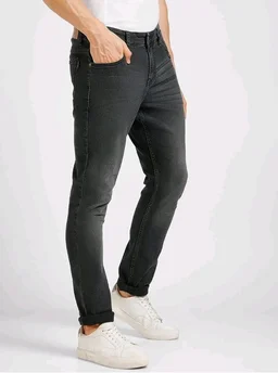 Urbano Fashion Men's Regular Fit Mid Rise Washed Jeans Stretchable
- 32