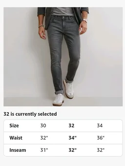 Urbano Fashion Men's Regular Fit Mid Rise Washed Jeans Stretchable - 32