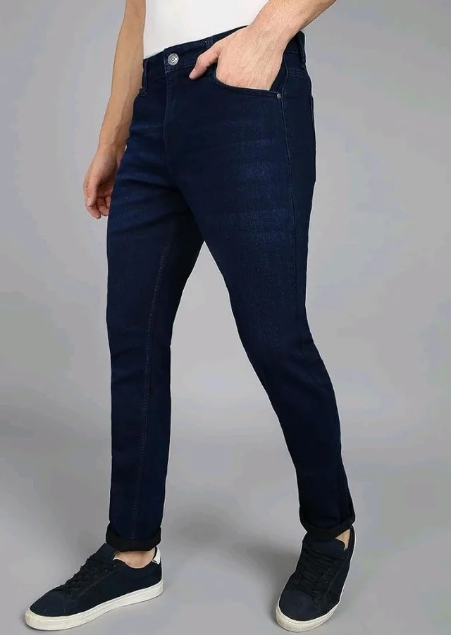Urbano Fashion Men's Regular Fit Mid Rise Washed Jeans Stretchable
- 32