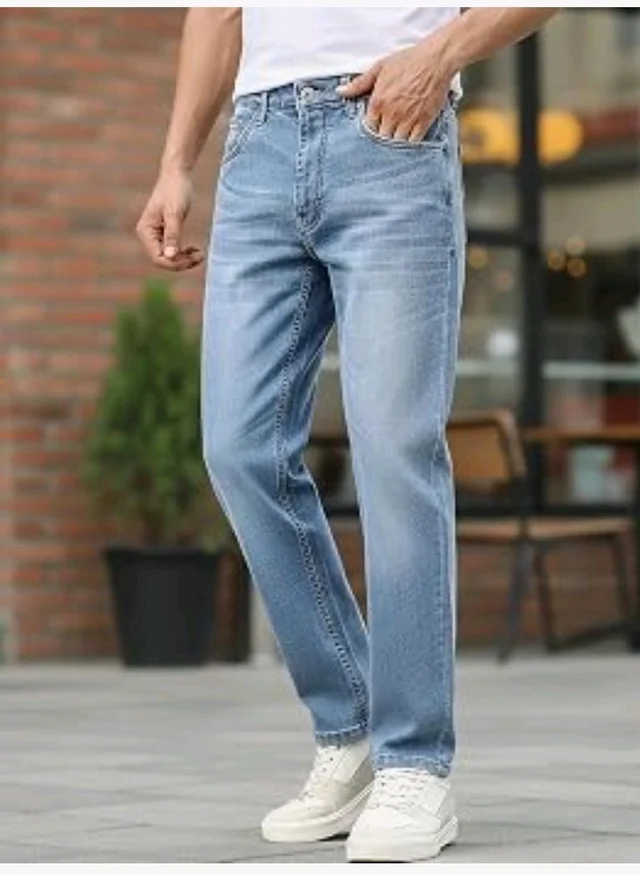 Urbano Fashion Men's Regular Fit Washed Jeans Stretchable
- 32