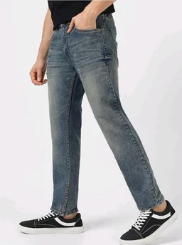 Urbano Fashion Men's Regular Fit Washed Jeans Stretchable
- 32