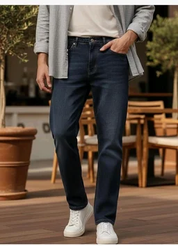 Urbano Fashion Men's Regular Fit Washed Jeans Stretchable
- 38