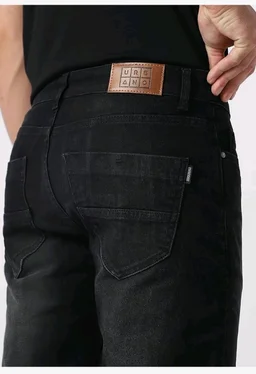 Urbano Fashion Men's Regular Fit Washed Jeans Stretchable - 32
