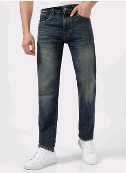Urbano Fashion Men's Regular Fit Washed Jeans Stretchable
- 32