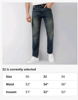 Urbano Fashion Men's Regular Fit Washed Jeans Stretchable
- 32