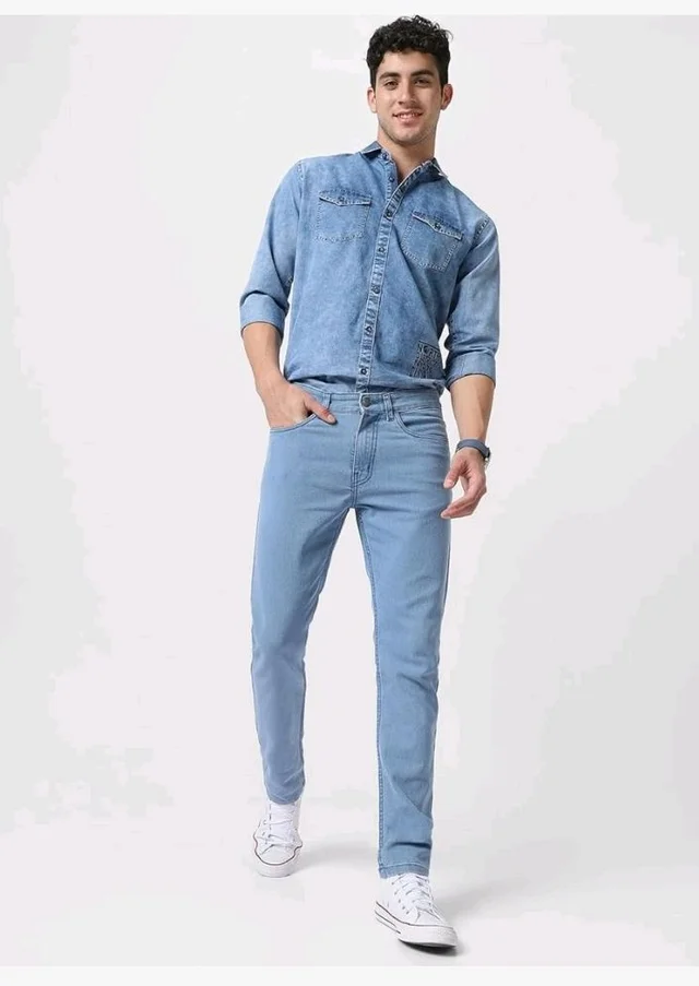 Urbano Fashion Men's Slim Fit Denim Jeans Stretchable - 36