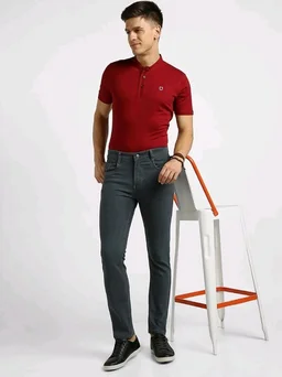 Urbano Fashion Men's Slim Fit Denim Jeans Stretchable - 36