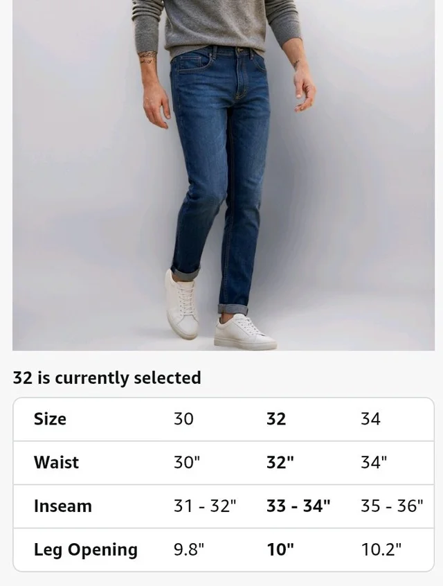 Urbano Fashion Men Jeans
- 34