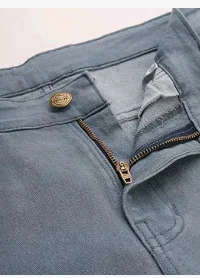 Urbano Fashion Men's Slim Fit Mid Rise Washed Jeans Stretchable - 38