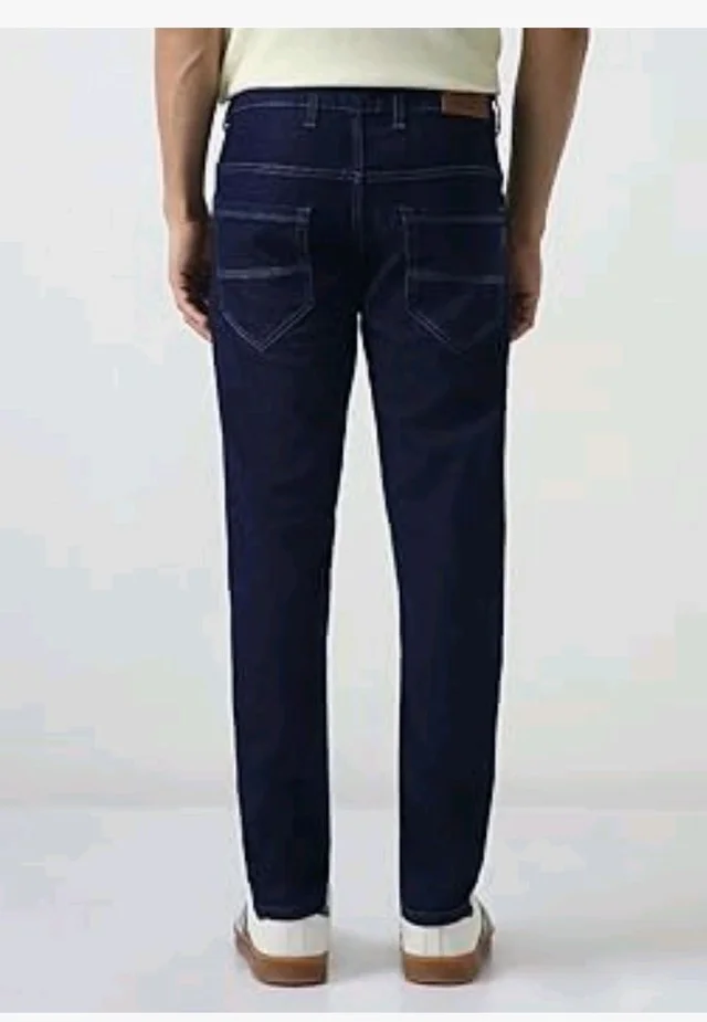Urbano Fashion Men's Slim Fit Mid Rise Washed Jeans Stretchable - 38