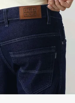Urbano Fashion Men's Slim Fit Mid Rise Washed Jeans Stretchable - 38