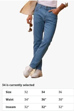 Urbano Fashion Men's Slim Fit Mid Rise Washed Jeans Stretchable - 32