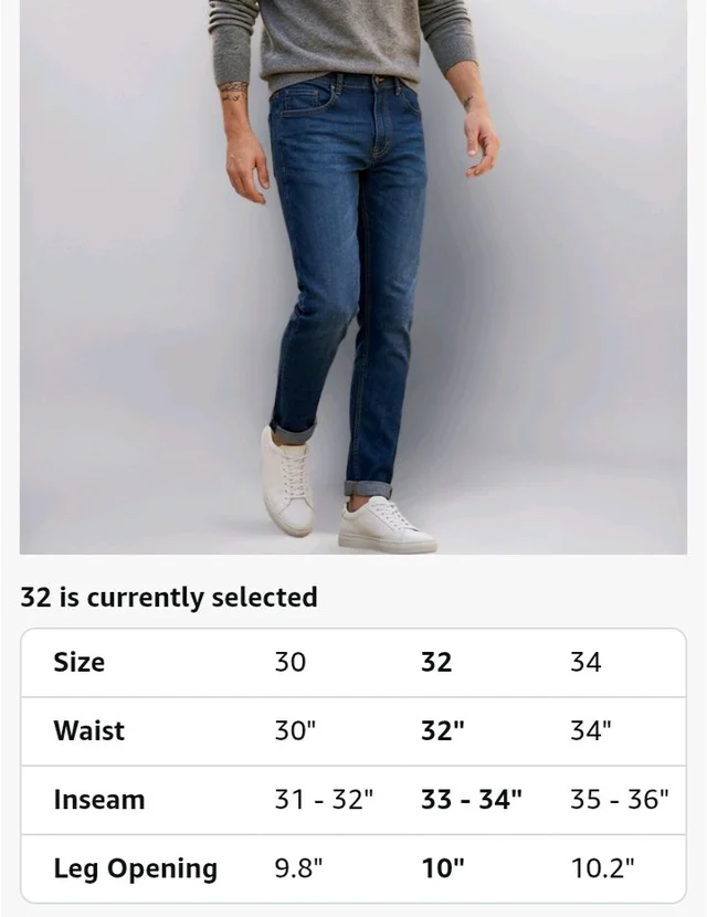 Urbano Fashion Men Jeans
- 32