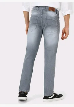 Urbano Fashion Men's Regular Fit Washed Jeans Stretchable - 40