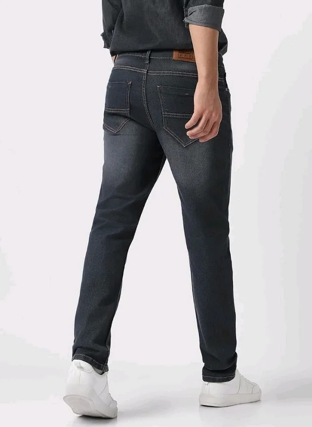 Urbano Fashion Men's Regular Fit Washed Jeans Stretchable
- 32
