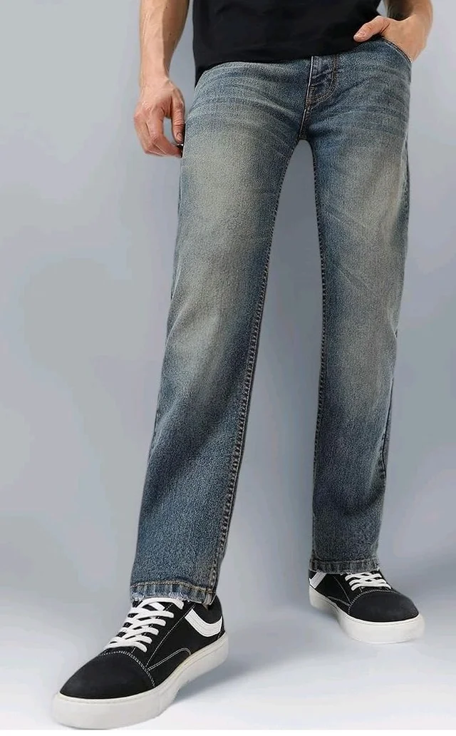 Urbano Fashion Men's Regular Fit Washed Jeans Stretchable
- 32