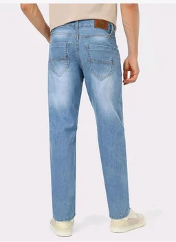 Urbano Fashion Men's Regular Fit Washed Jeans Stretchable - 38