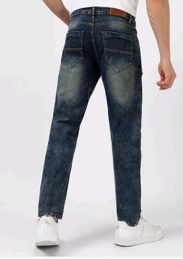 Urbano Fashion Men's Regular Fit Washed Jeans Stretchable
- 32