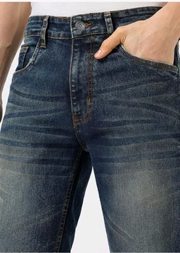 Urbano Fashion Men's Regular Fit Washed Jeans Stretchable
- 32
