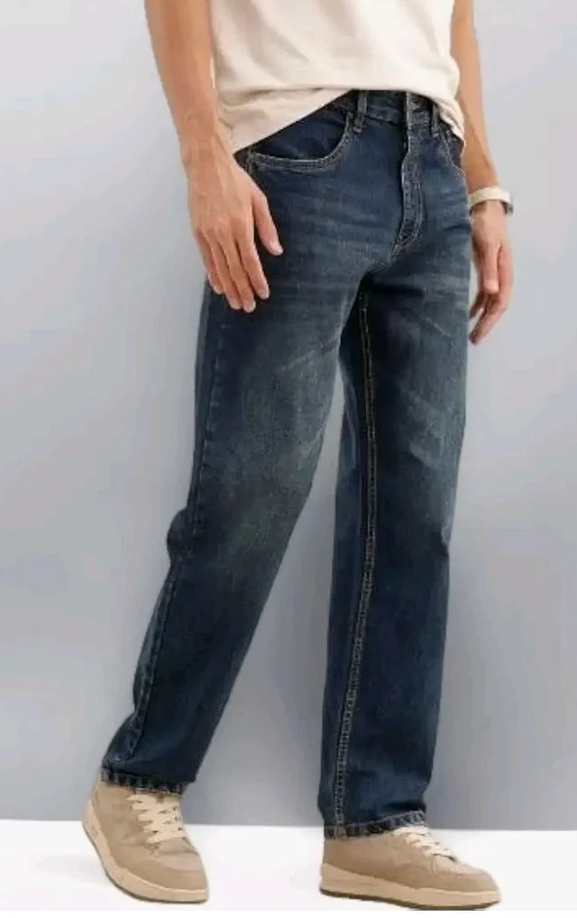 WROGN Men's Anti Fit Jeans | Mid Rise | Jeans for Man - 32
