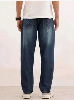 WROGN Men's Anti Fit Jeans | Mid Rise | Jeans for Man - 34