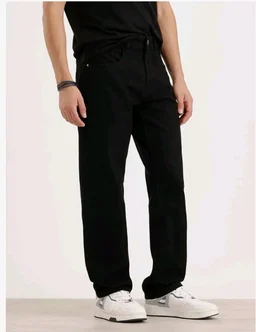 WROGN Men's Anti Fit Jeans | Mid Rise | Jeans for Man
- 34