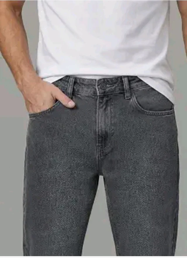 Urbano Fashion Men's Relaxed Fit Washed Denim Jeans Non-Stretchable
- 36