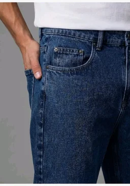 Urbano Fashion Men's Relaxed Fit Washed Denim Jeans Non-Stretchable
- 30