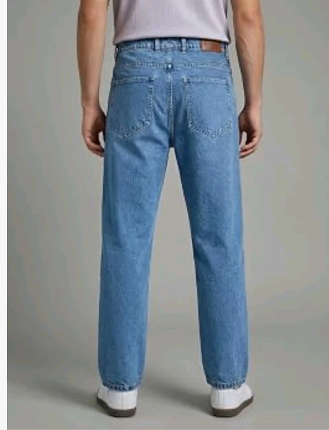 Urbano Fashion Men's Relaxed Fit Washed Denim Jeans Non-Stretchable
- 30