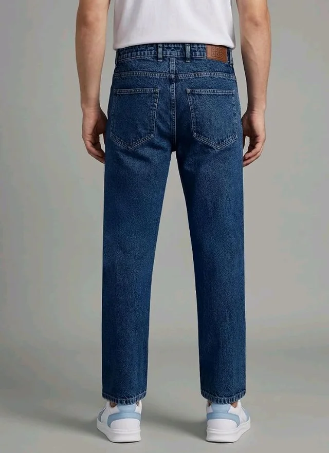 Urbano Fashion Men's Relaxed Fit Washed Denim Jeans Non-Stretchable
- 30