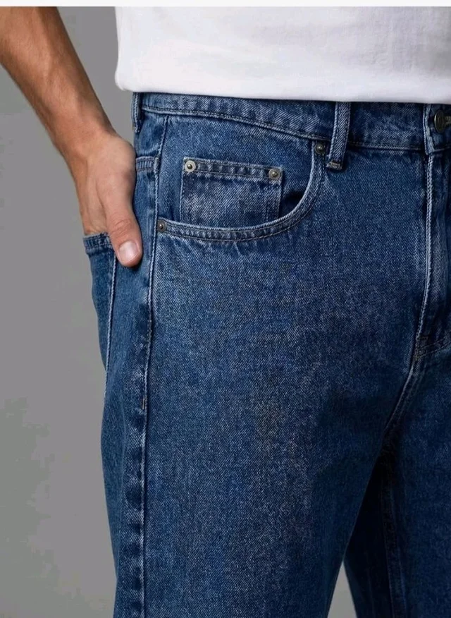 Urbano Fashion Men's Relaxed Fit Washed Denim Jeans Non-Stretchable
- 30