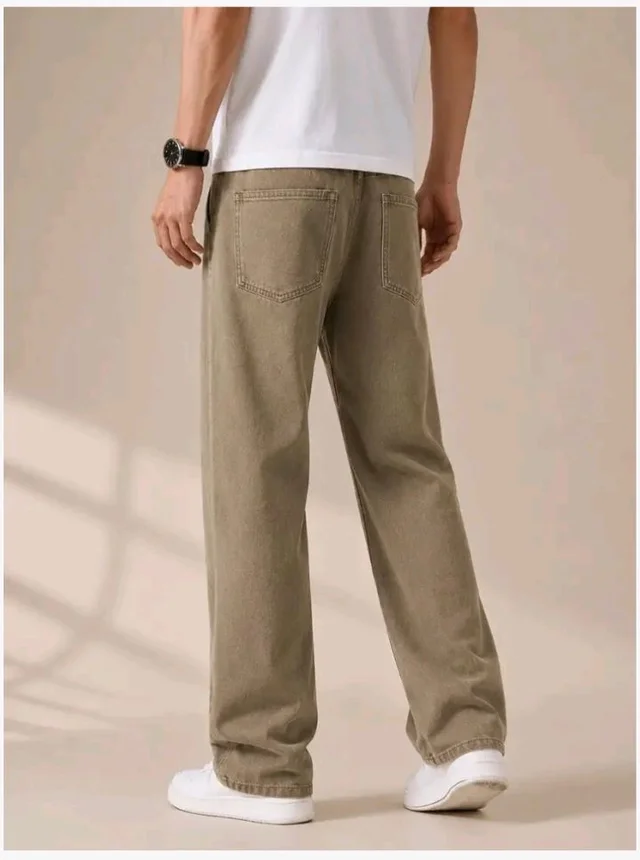 Men's Comfortable Casual Denim Jeans || Straight Fit (Jean) for Men || Regular Fit Mid Rise Flat Front Full Length Jeans for Men| Modern & Fashionable for Casualwear - 32