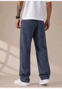 Men's Comfortable Casual Denim Jeans || Straight Fit (Jean) for Men || Regular Fit Mid Rise Flat Front Full Length Jeans for Men| Modern & Fashionable for Casualwear - 38