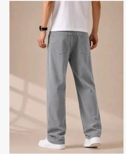 Men's Comfortable Casual Denim Jeans || Straight Fit (Jean) for Men || Regular Fit Mid Rise Flat Front Full Length Jeans for Men| Modern & Fashionable for Casualwear
- 32