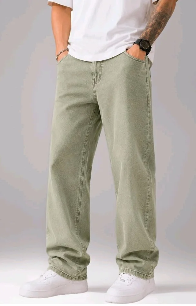 Men's Comfortable Casual Denim Jeans || Straight Fit (Jean) for Men || Regular Fit Mid Rise Flat Front Full Length Jeans for Men| Modern & Fashionable for Casualwear - 32