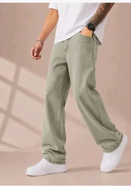 Men's Comfortable Casual Denim Jeans || Straight Fit (Jean) for Men || Regular Fit Mid Rise Flat Front Full Length Jeans for Men| Modern & Fashionable for Casualwear - 32