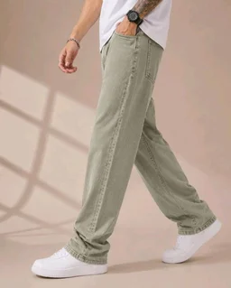Men's Comfortable Casual Denim Jeans || Straight Fit (Jean) for Men || Regular Fit Mid Rise Flat Front Full Length Jeans for Men| Modern & Fashionable for Casualwear - 32