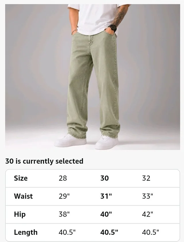 Men's Comfortable Casual Denim Jeans || Straight Fit (Jean) for Men || Regular Fit Mid Rise Flat Front Full Length Jeans for Men| Modern & Fashionable for Casualwear - 32