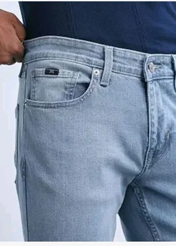 Flying Machine Men's Slim Straight Fit Jeans| Solid | High Rise | Stretchable | Jeans for Man
- 32