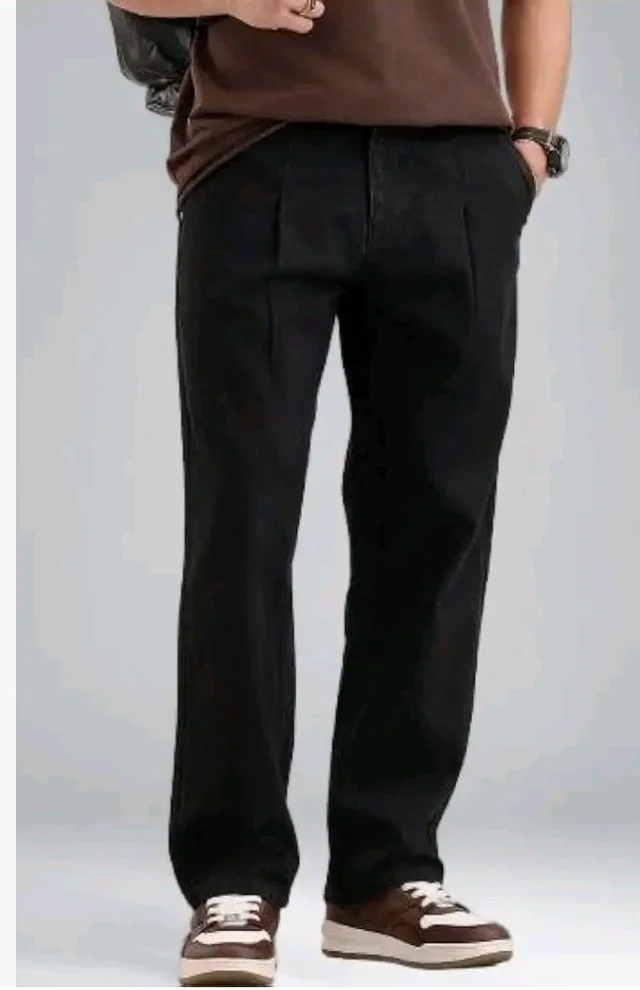 WROGN Men's Loose Fit Jeans | Mid Rise | Jeans for Man - 38