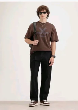 WROGN Men's Loose Fit Jeans | Mid Rise | Jeans for Man - 38