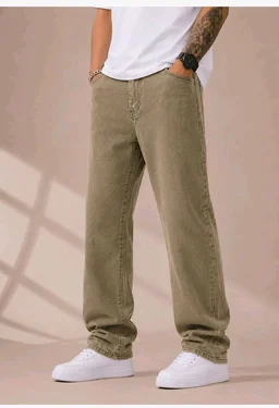 Men's Comfortable Casual Denim Jeans || Straight Fit (Jean) for Men || Regular Fit Mid Rise Flat Front Full Length Jeans for Men| Modern & Fashionable for Casualwear - 36