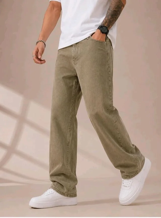 Men's Comfortable Casual Denim Jeans || Straight Fit (Jean) for Men || Regular Fit Mid Rise Flat Front Full Length Jeans for Men| Modern & Fashionable for Casualwear - 36