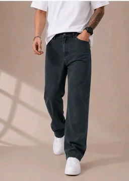 Men's Comfortable Casual Denim Jeans || Straight Fit (Jean) for Men || Regular Fit Mid Rise Flat Front Full Length Jeans for Men| Modern & Fashionable for Casualwear - 32