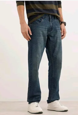WROGN Men's Straight Fit Jeans | Mid Rise | Jeans for Man - 32
