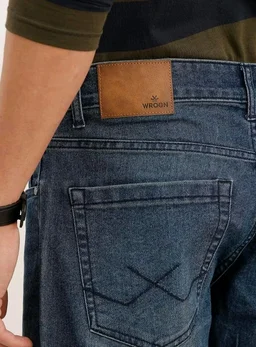 WROGN Men's Straight Fit Jeans | Mid Rise | Jeans for Man - 32