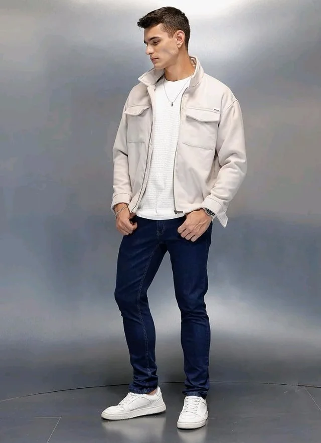 WROGN Men's Slim Fit Jeans | Mid Rise | Jeans for Man - 38