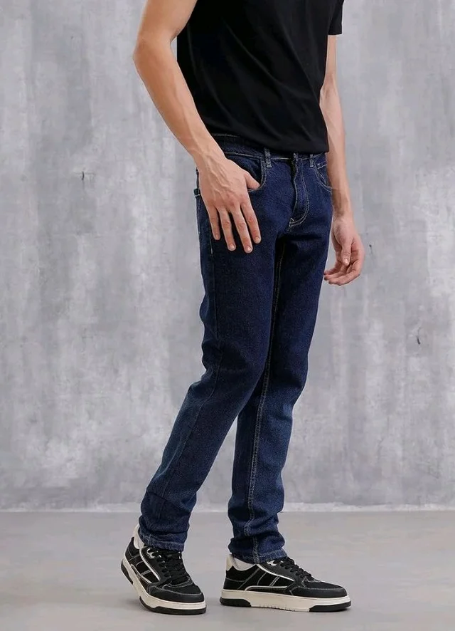 WROGN Men's Slim Fit Jeans | Mid Rise | Jeans for Man - 36