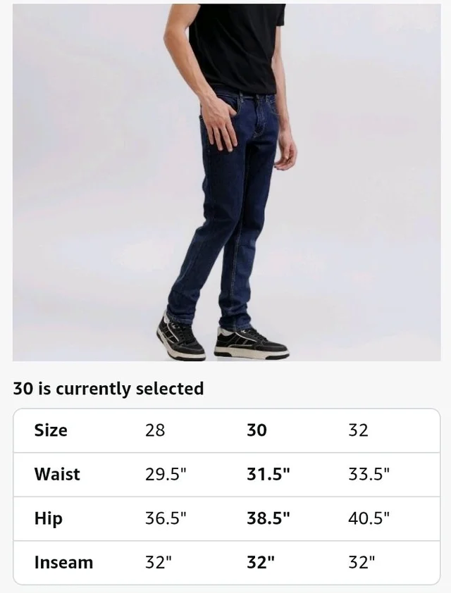 WROGN Men's Slim Fit Jeans | Mid Rise | Jeans for Man - 36